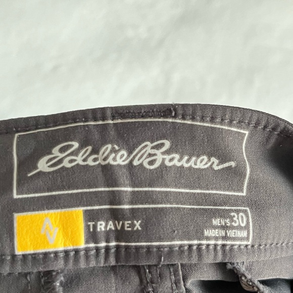 Eddie Bauer Travex Men’s Cargo Shorts Grey Gray - Picture 6 of 7